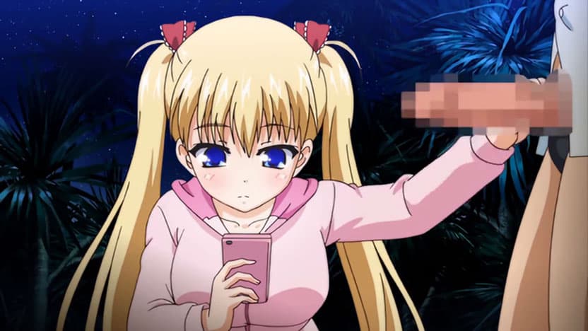 【エロアニメ】小生意気ツインテ「気持ち良くない？もう出そうでしょ？」フェラじゃない！携帯いじりながら親父の手コキっ..ておい！