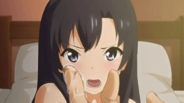 【エロアニメ】「何見てるんですか！先生は、えっちぃすぎます！」糸を引くロリ少女の愛液..エロいです！