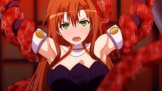 【エロアニメ】卵を産みだすために触手に犯される女勇者 ep1