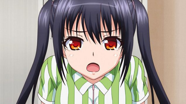 【エロアニメ】黒ロン毛JKを脅してコンビニで無理ヤリちんこ突っ込む鬼畜野郎 ep3