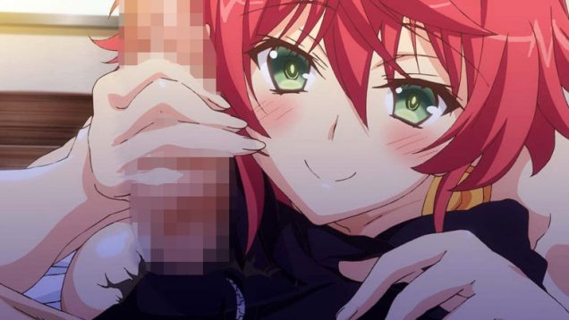 【エロアニメ】俺の熱いチンポを彼女はぎゅっと握り微笑みをこぼす巨乳姉 ep1