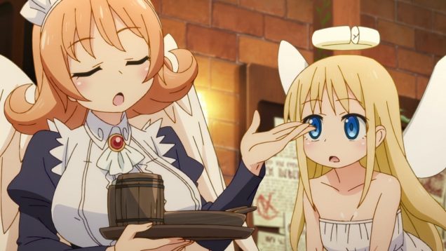 【TVアニメ】異種族レビュアーズ 第6話 ゴーレムは、理想の女の子さえ作れればすごく楽しめるけどセンスが問われるし、モデルにバレたら大変なことになるかもしれない。ウィルオーウィスプの店は幻想的な光のパレードがイク、まさに夢の園