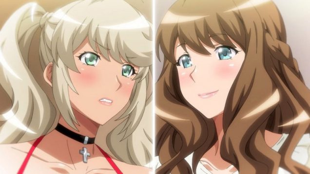 【エロアニメ】実家へ帰省して早々にエッチなお姉ちゃん二人に精子搾り取られる弟クン！