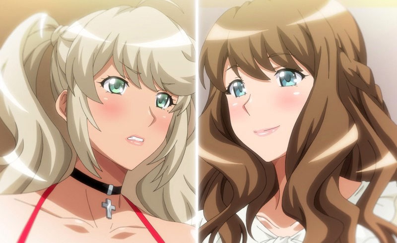 【エロアニメ】実家へ帰省して早々にエッチなお姉ちゃん二人に精子搾り取られる弟クン！