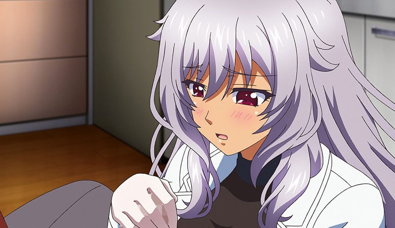 【エロアニメ】支配の教壇 第四話 無口養護教諭・アンナ～破瓜刹那的♡～