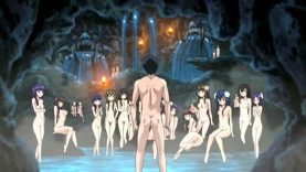【エロアニメ】温泉洞窟で待ち受ける秘密の花園、今まで女性を知らない男が裸の少女達と・・・！？