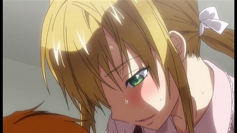 【エロアニメ】「触りたい？..触って！痛くしたら許さない！」どこまで本気なのか..分からないけど・・イヤじゃない笑