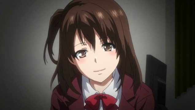 【エロアニメ】ブレザー姿の先輩の魅力にマジで恋する5秒♡