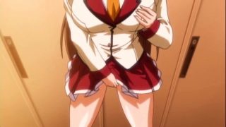 【エロアニメ】「身体が熱い..いつもと違う我慢できない!だめ・・こんな事ダメ!」学生会長が愛液垂らしながら学園でひとりエッチ♡