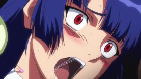 【エロアニメ】巨乳対魔忍「いやっ♡んふっ♡あん♡」注射の効果で痛いのが気持ちいい!強制発情の魔血によって触手アクメに追い込まれる。