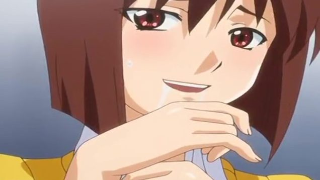 【エロアニメ】「ゴクッ..ゴクッ濃いのいっぱい出しちゃって！」オトコに絡まれているのを助けたお礼にごっくんとフェラ！