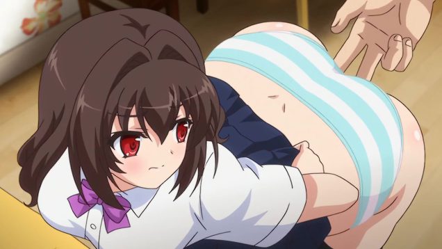 【エロアニメ】自宅警備員「エッチなことしてくださいって言え！」・・笑笑変な声が出たな！感じたのか？