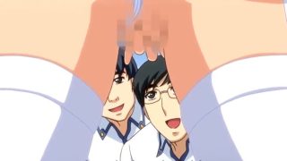 【エロアニメ】「すごい！..本当にオナニーしてる！」・・ちゃんと穴が空いているのも見える！これってもう..処女じゃないってこと？