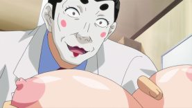 【エロアニメ】「これはあくまでも、触診ですよ!奥さん!」夫がそばで見守るなか、闇医者で生粋のおじゃる系で45歳、脇目もふらずにもみまくる!