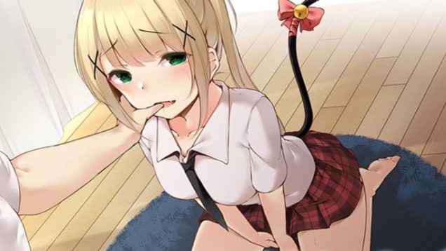 【モーションアニメ】「メス猫のしっぽ」これをつければ、生意気娘をドスケべな従順な俺様専用メス猫にかえることができる！