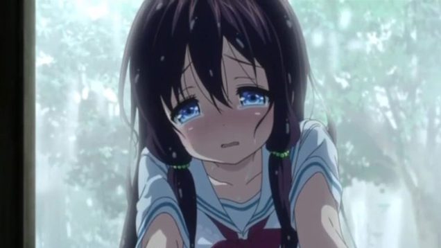 【エロアニメ】「・・くんのこと好きです。ずっと前から…」びしょ濡れになりながらバス停にいた彼に告白して・・それから..