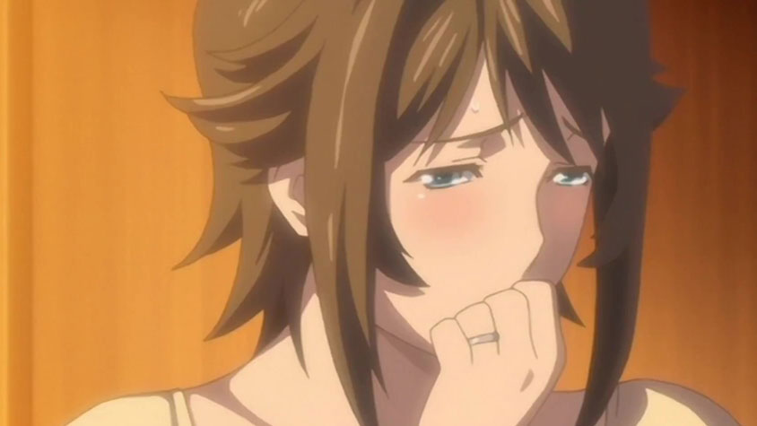 【エロアニメ】「そんなに..見つめないで！」・・私が女を感じてしまうから..いつの間にか母と娘を好きになってしまった甥