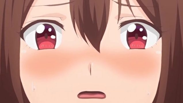 【エロアニメ】巨乳幼馴染「裸も顔も全部見られちゃってる！」・・さっきからこれ(チンポ)すごい！跳ねて..叩いてくる！！