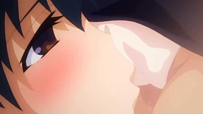 【エロアニメ】俺の恥ずかしいところ見られた！俺も元ヤン未亡人のアソコの匂いを嗅いで辱める童貞チンポ猿男子学生