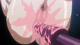 【エロアニメ】巨乳悪魔「お尻ダメぇぇぇー」小生意気な娘を改造極太ディルドで快楽扉をこじ開ける！