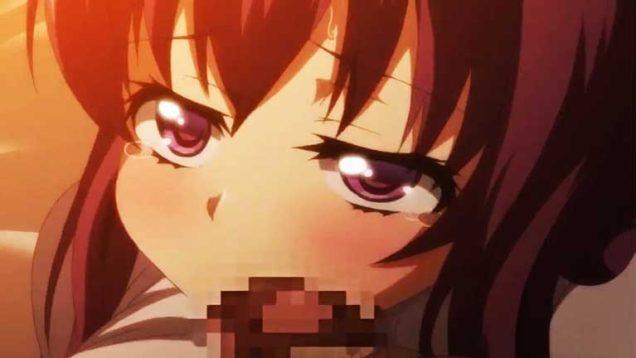 【エロアニメ】ちーちゃん♡「大好きな先輩にするんじゃなくて..」・・おじさんに(フェラ)するなんて！！