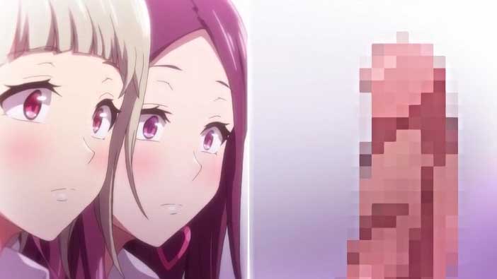 【エロアニメ】巨乳ギャル「てかっ今泉のチンポよさげじゃね？」・・なんか私もムラムラしてきた！