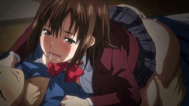 【エロアニメ】ブレザー先輩「すごいことに..なっちゃってるね♡」ケダモノのように先輩まんこに突きまくる彼氏くん！