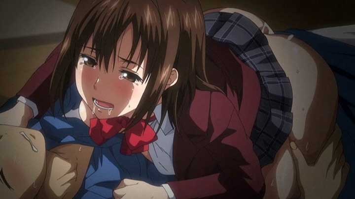 【エロアニメ】ブレザー先輩「すごいことに..なっちゃってるね♡」ケダモノのように先輩まんこに突きまくる彼氏くん！