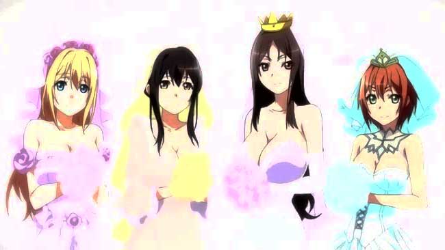 【エロアニメ】四姉妹の中から一人の許嫁なんて選べない！全員と結婚を結んだモテ男！