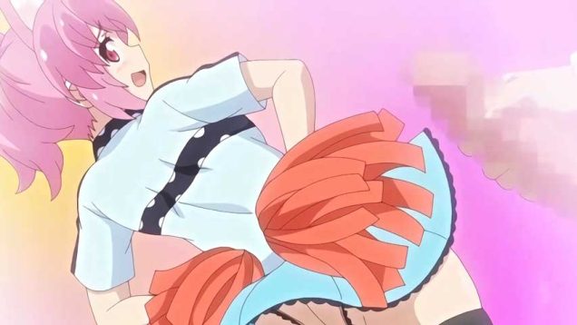 【エロアニメ】うさみみちゃん「フレーフレー、マ・ス・ター」・・恥ずかし過ぎて死にそうですぅ！全身全霊のオナニー応援！