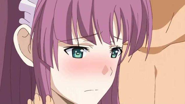 【エロアニメ】おねだりメイド「私のオマンコにチンポをください」・・じゃあ早速ブチ込んでやるよ！