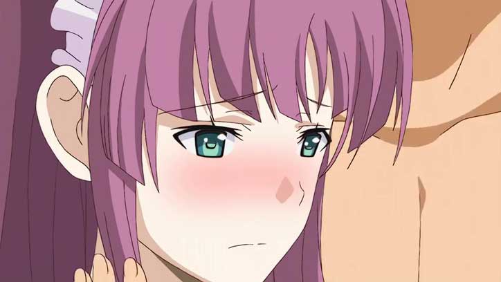 【エロアニメ】おねだりメイド「私のオマンコにチンポをください」・・じゃあ早速ブチ込んでやるよ！