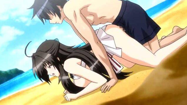 【エロアニメ】これがリア充の日常！二人で思いっきり遊んだ後はお互い求め合うような激しいセックス！