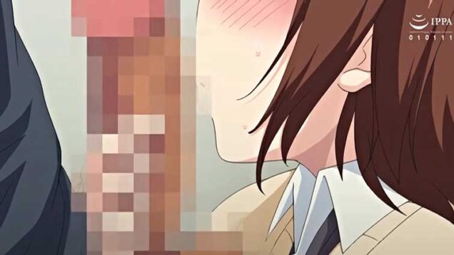 【エロアニメ】「もう..せっかちさんなんだからぁ」強引に男子トイレに連れ込まれ性処理させられる都合のいい彼女！