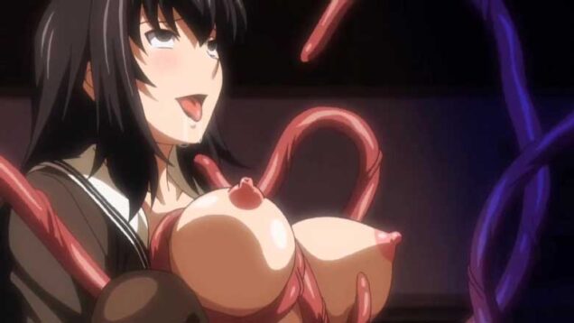 【エロアニメ】彼女に寄生した触手生物が暴走！？快楽地獄はもう誰にも止められない！