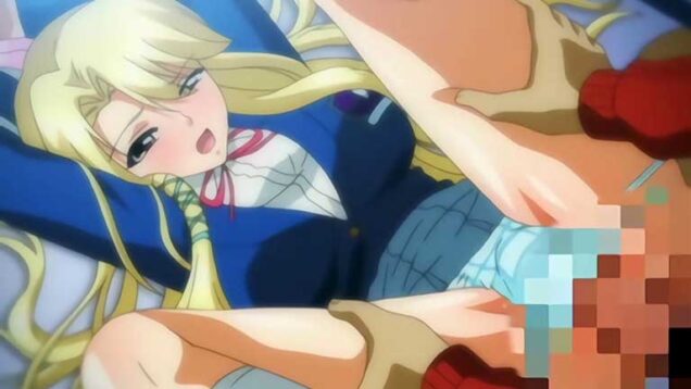 【エロアニメ】羞じらう百合姫「ビクビクしたの入ってこないで！」・・硬くしないで！美しく育ったカラダが穢される！