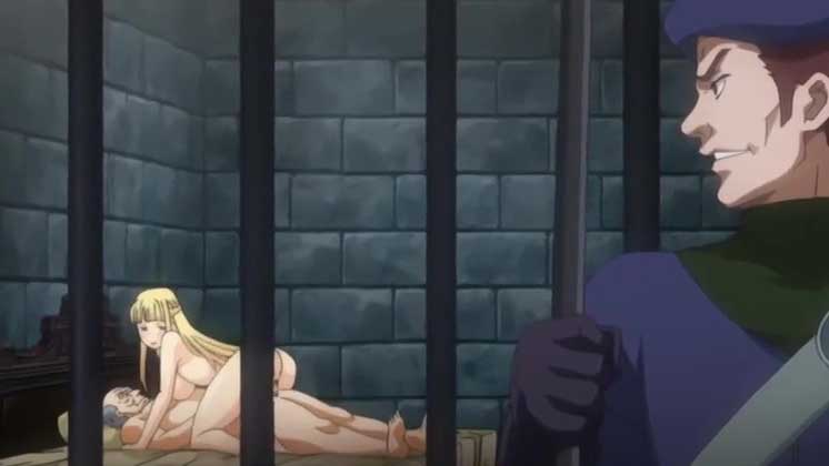 【エロアニメ】囚われの戦姫「ご一緒にしませんか？」・・お尻の穴も使ってもいいですからぁ～