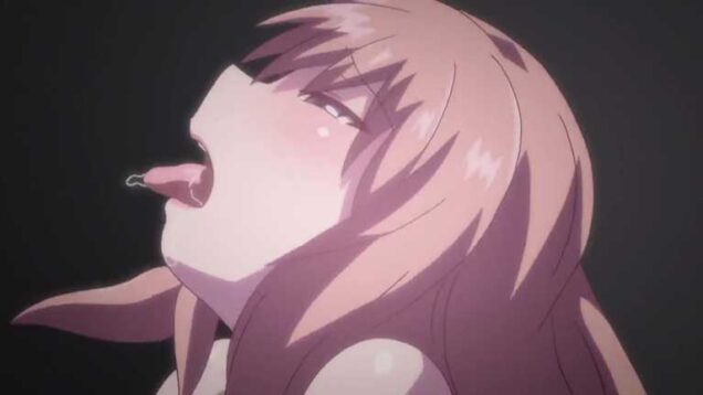 【エロアニメ】メスのような悲鳴をあげる巨乳優等生、下品に男根とつながっているのが嬉しくてたまらない！