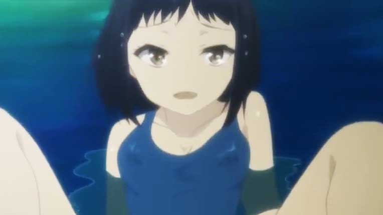 【エロアニメ】「お主のたくましいおチンポで慰めておくれ！」成仏できないスク水姿のトイレの花子とセックス！？