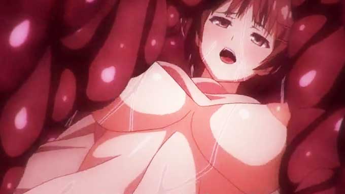 【エロアニメ】触手に囚われたJK「気持ち良すぎてもう..」・・何もかもどうでもぃぃー