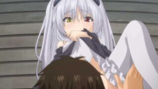 【エロアニメ】「ひざまずいて舐めるのです!」意識を奪われ人気のいない路地裏でロリまんこをペロペロ..ぺろぺろ