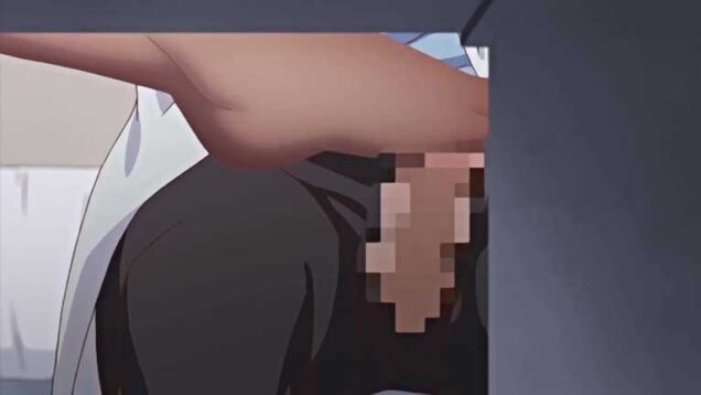 【エロアニメ】先輩女医「足でおちんぽ弄られて感じちゃうなんて..」・・相変わらずのヘンタイっぷりね（笑）