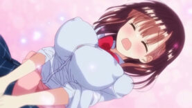 【エロアニメ】清楚で可愛い先輩「私の赤ちゃんになってください!」母乳が止まらない先輩のために一肌脱ぐ後輩君!