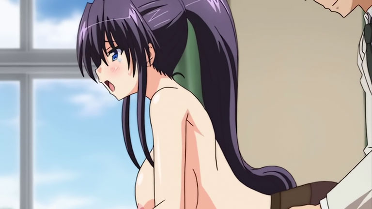【エロアニメ】「僕が初めてなんですね(笑)」教卓の前で、その肢体を無情に晒された巨乳教師！