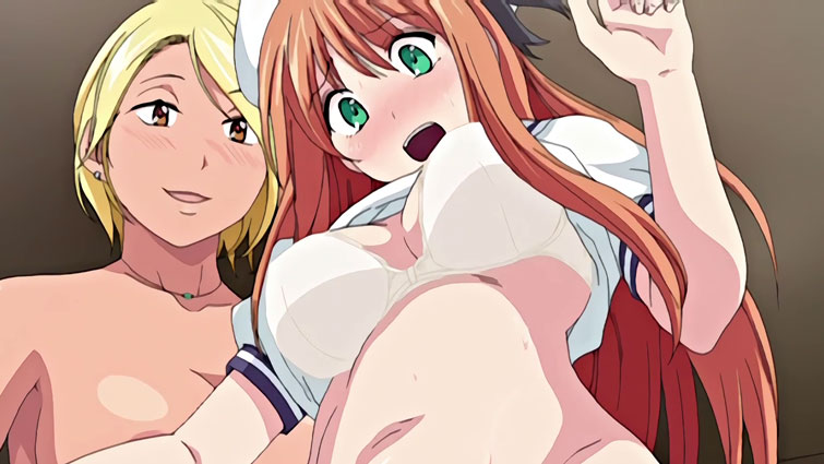 【エロアニメ】この娘、興奮してるぅう♪チューで感じちゃった?いつの間にか下の口から愛液が!倶楽部の空気に飲まれる少女!