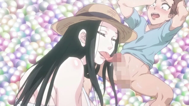 【エロアニメ】「食べて！全部食べてよ！チンコがズキズキする！」八尺様にお預けされて気が変になる男の子！