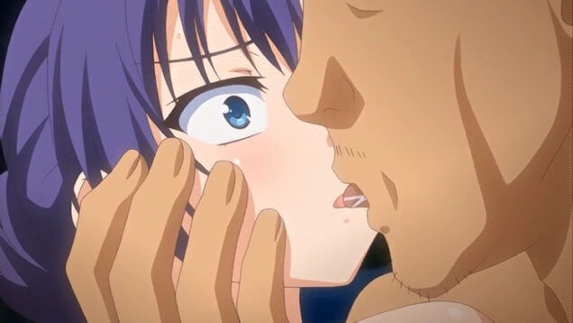 【エロアニメ】女子校生のファーストキスをおっさんに奪われる件について、しかも一生に一度の処女も喪失しちゃう！