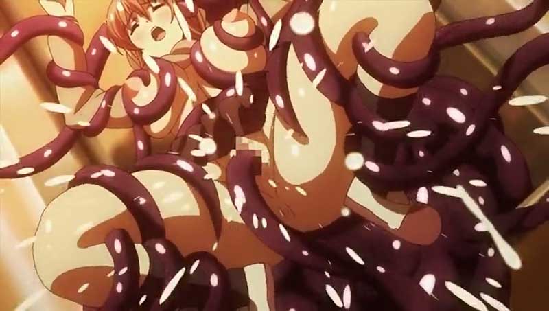 【エロアニメ】「何かくるっうう！」大切な妹が目の前で触手に犯される！俺はただ見ていることしか出来なかった..