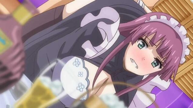 【エロアニメ】「痛い、お腹の中裂けちゃう！」レイプ魔に家を占拠され、お嬢様を守るため処女を泣く泣く捧げる生粋のメイドさん！