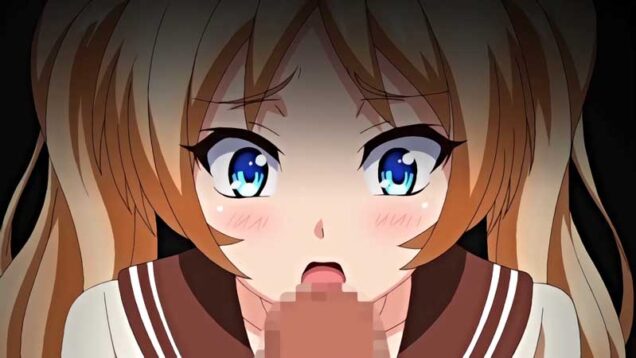 【エロアニメ】「(風紀委員長なのに..)これを気持ち良くさせればいいのね」ナマイキなクチを肉棒で咥えさせる躾けだよ！